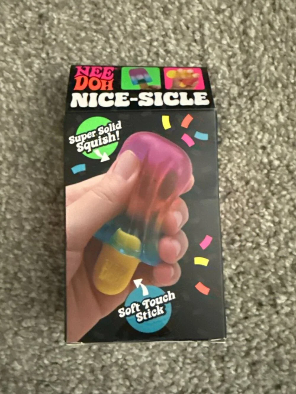 Needoh NICE-SICLE Popsicle Nicesicle NEE DOH NEW - Purple Blue